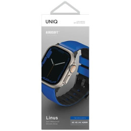 UNIQ Linus Airosoft silikoninis dirželis, skirtas Apple Watch 1/ 2/ 3/ 4/ 5/ 6/ 7/ 8/ SE/ SE2/ Ultra 42/ 44/ 45/ 49mm – ...