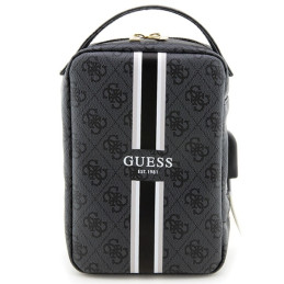 Guess 4G Printed Stripes organizatorių krepšys - juodas