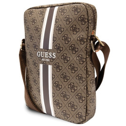 Guess 4G Stripes krepšys 10" planšetei - rudas