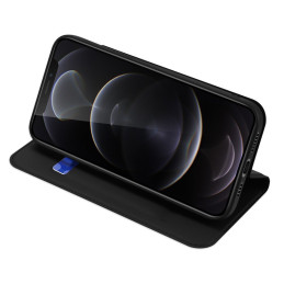 Dux Ducis Skin Pro dėklo dėklo dangtelis su atvartu iPhone 13 Pro Max juodas