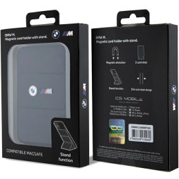 BMW MagSafe M Edition Collection magnetinė piniginė - juoda