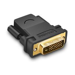 Ugreen HDMI adapteris (moteris) – DVI 24+1 (vyriškas) FHD 60 Hz juodas (20124 m.)