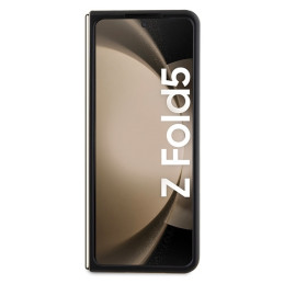 Karl Lagerfeld Silicone Ikonik dėklas, skirtas Samsung Galaxy Z Fold 5 - juodas