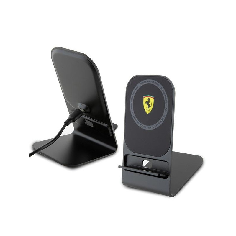 Ferrari 2023 Collection MagSafe 15W indukcinis įkroviklis - juodas