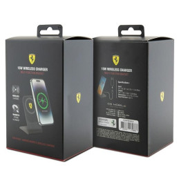 Ferrari 2023 Collection MagSafe 15W indukcinis įkroviklis - juodas