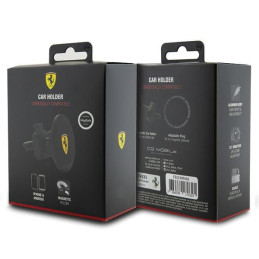Ferrari 2023 Collection MagSafe magnetinis automobilio laikiklis orlaidei - juodas