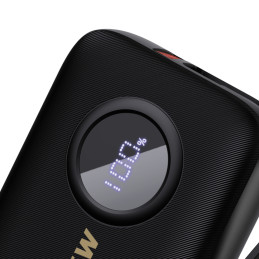 Dudao K14 10000mAh maitinimo blokas su USB-C / Lightning laidais - juodas