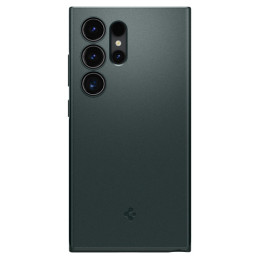 Spigen Thin Fit dėklas, skirtas Samsung Galaxy S24 Ultra - tamsiai žalias