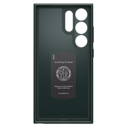 Spigen Thin Fit dėklas, skirtas Samsung Galaxy S24 Ultra - tamsiai žalias