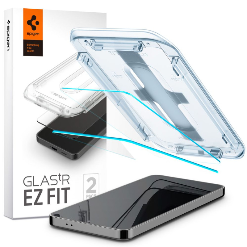 Spigen Glas.tR EZ Fit grūdintas stiklas Samsung Galaxy S24+ - 2 vnt.