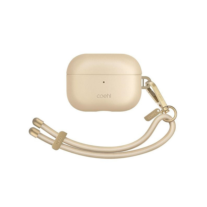 UNIQ Coehl Haven dėklas, skirtas AirPods Pro 2 (2022/ 2023) – kreminis
