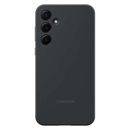 Samsung silikoninis dėklas EF-PA556TBEGWW, skirtas Samsung Galaxy A55 - juodas