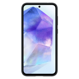 Samsung silikoninis dėklas EF-PA556TBEGWW, skirtas Samsung Galaxy A55 - juodas