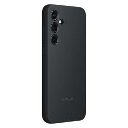 Samsung silikoninis dėklas EF-PA556TBEGWW, skirtas Samsung Galaxy A55 - juodas