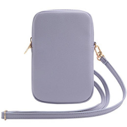 Guess Zip Triangle 4G krepšys – violetinė