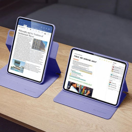 ESR Rebound Hybrid dėklas, skirtas iPad Air 10.9& 39 & 39 4/ 5 2020-2022 / 11.6& 39 & 39 2024 – violetinė