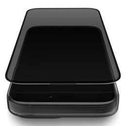 UNIQ Optix Privacy grūdinto stiklo privatumas, skirtas iPhone 15 Plus / 14 Pro Max su aplikatoriumi