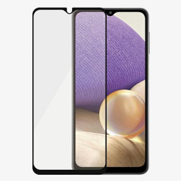 PanzerGlass E2E įprastas grūdintas stiklas, skirtas Samsung Galaxy A12 / A23 / M23 / M33 5G – su juodu rėmeliu