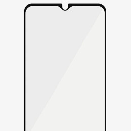 PanzerGlass E2E įprastas grūdintas stiklas, skirtas Samsung Galaxy A12 / A23 / M23 / M33 5G – su juodu rėmeliu