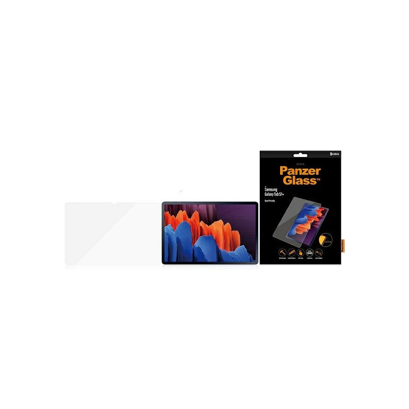 PanzerGlass E2E Super+ grūdintas stiklas, skirtas Samsung Galaxy Tab S7+ / S8+