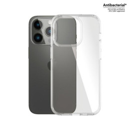 PanzerGlass HardCase antibakterinis karinio lygio sertifikuotas dėklas iPhone 14 Pro - skaidrus