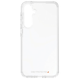 PanzerGlass kietas dėklas su D3O® Bio ir karinio lygio sertifikatu, skirtas Samsung Galaxy A35 5G – skaidrus