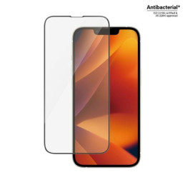 PanzerGlass Ultra-Wide Fit antibakterinis grūdintas stiklas, skirtas iPhone 14/ 13 Pro/ 13