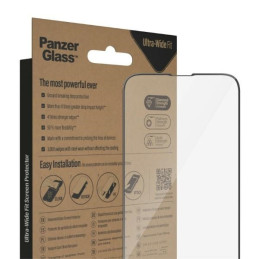 PanzerGlass Ultra-Wide Fit antibakterinis grūdintas stiklas, skirtas iPhone 14/ 13 Pro/ 13