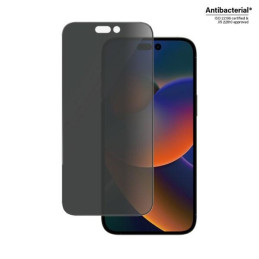 PanzerGlass Ultra-Wide Fit Antibakterinis Privatus grūdintas stiklas, skirtas iPhone 14 Pro Max