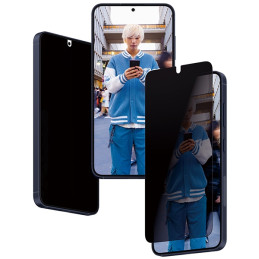 PanzerGlass Ultra-Wide Fit Privatus grūdintas stiklas su padėties įtaisu, skirtas Samsung Galaxy S24