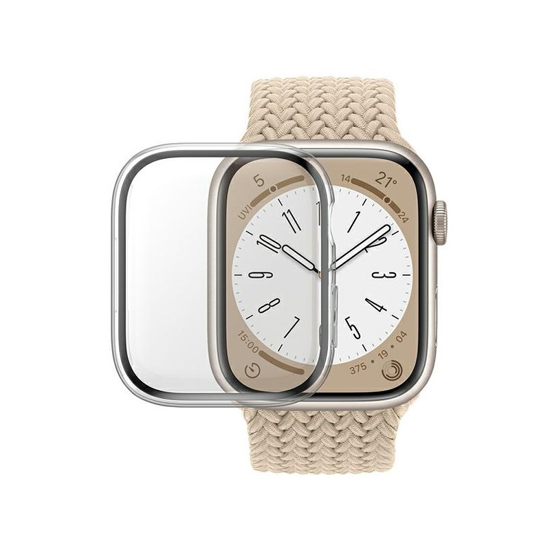 PanzerGlass Full Body dėklas Apple Watch 7/ 8/ 9 45mm - skaidrus
