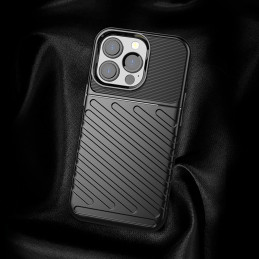 Thunder Case, lankstus šarvuotas dėklas, dangtelis iPhone 13 Pro, žalias