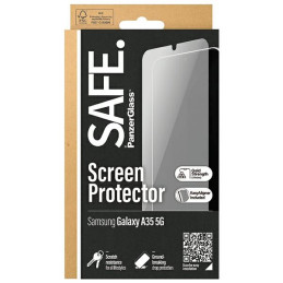 SAFE by PanzerGlass Ultra-Wide Fit grūdintas stiklas su padėties reguliatoriumi, skirtas Samsung Galaxy A35 5G