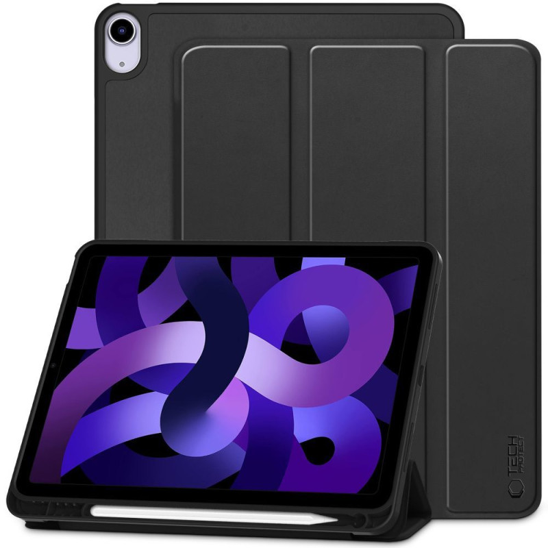 Tech-Protect SC Pen dėklas, skirtas iPad Air 10,9" 2020-2022 / 11" 2024 - juodas