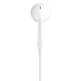 Apple EarPods į ausis įdedamos ausinės su 3,5 mm lizdu, skirtu iPhone (MNHF2ZM/ A) – baltos