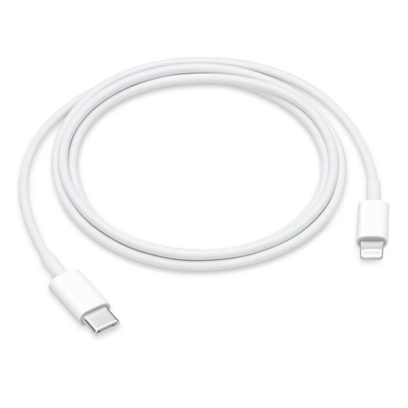 Apple kabelis USB-C – Lightning 1m baltas (MUQ93ZM/ A)