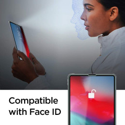 Spigen Glas.tR Plonas grūdintas stiklas, skirtas iPad Pro 12,9& 39 & 39 2020 / 2021 / 2022 m.
