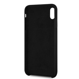 Ferrari Silicone Off Track dėklas iPhone Xs Max - juodas