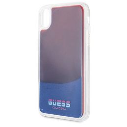 Guess California Glow tamsiame dėkle, skirta iPhone Xr – raudona