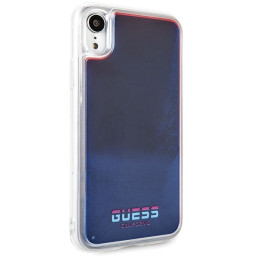 Guess California Glow tamsiame dėkle, skirta iPhone Xr – raudona