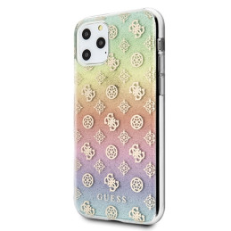 Guess Iridescent 4G Peony dėklas iPhone 11 Pro - įvairiaspalvis