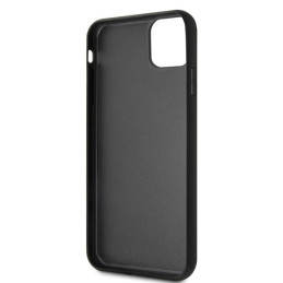 Guess Glitter Logo dėklas, skirtas iPhone 11 Pro Max - juodas