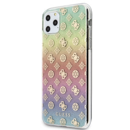 Guess Iridescent 4G Peony dėklas, skirtas iPhone 11 Pro Max - įvairiaspalvis