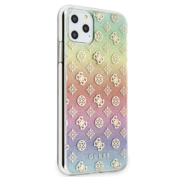 Guess Iridescent 4G Peony dėklas, skirtas iPhone 11 Pro Max - įvairiaspalvis