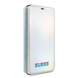 Guess Iridescent dėklas iPhone 11 Pro Max - sidabrinis