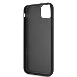 Guess 4G Double Layer Glitter dėklas iPhone 11 Pro Max - raudonas