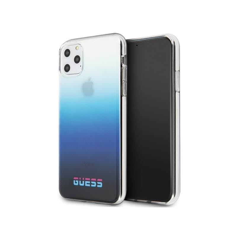 Guess California dėklas, skirtas iPhone 11 Pro Max – mėlynas