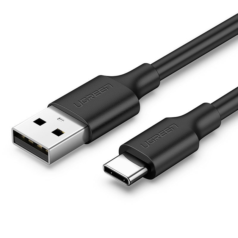Ugreen US287 60116 USB-A / USB-C 2A laidas, 1 m - juodas