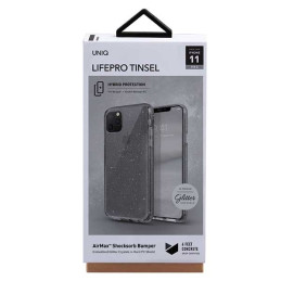 Uniq LifePro Tinsel dėklas iPhone 11 Pro - juodas