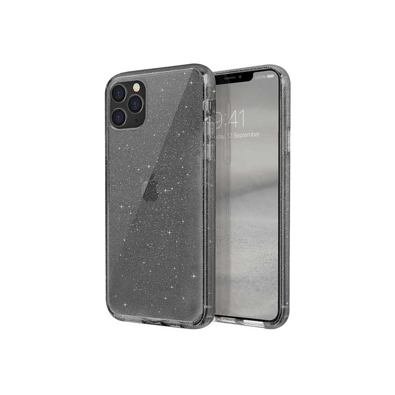 Uniq LifePro Tinsel dėklas, skirtas iPhone 11 Pro Max - juodas